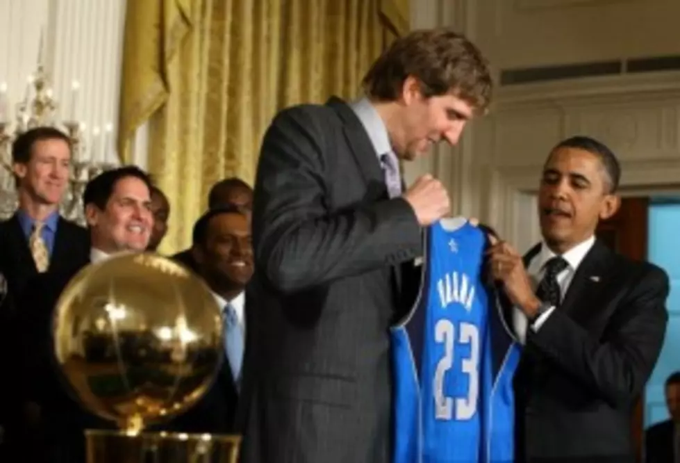 President Obama Honors Dallas Mavericks at White House