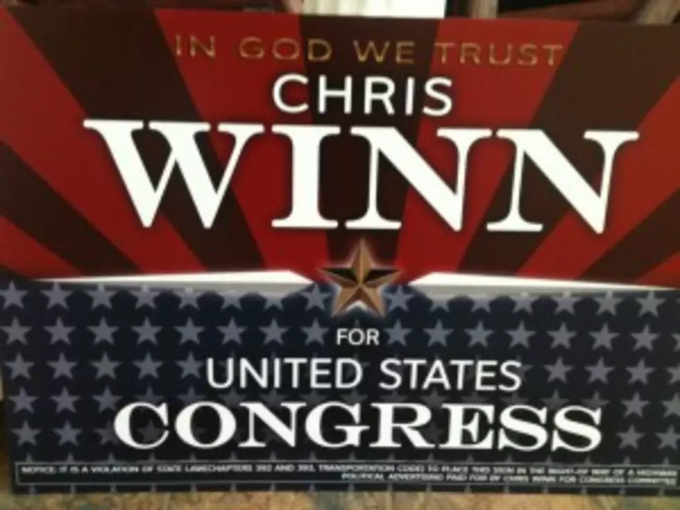 Chris Winn Kicks Off His Campaign for Congress, Ignores Neugebauer