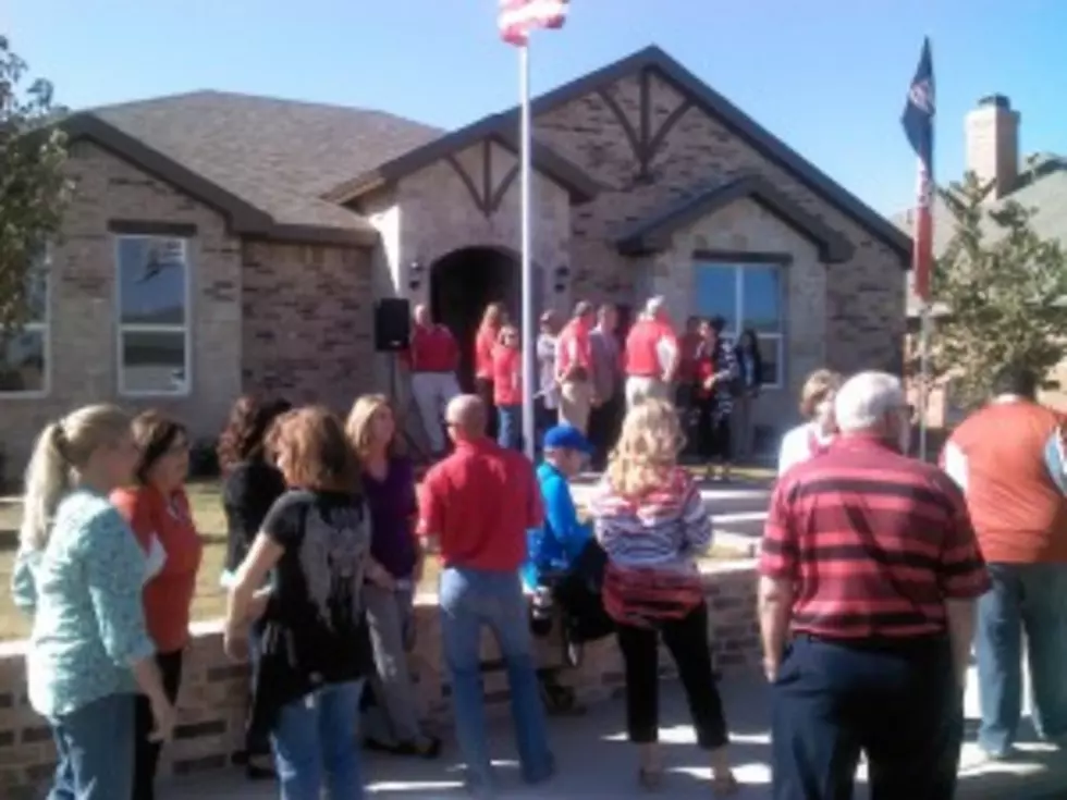 Lubbock Wounded Warrior Presented with New Home