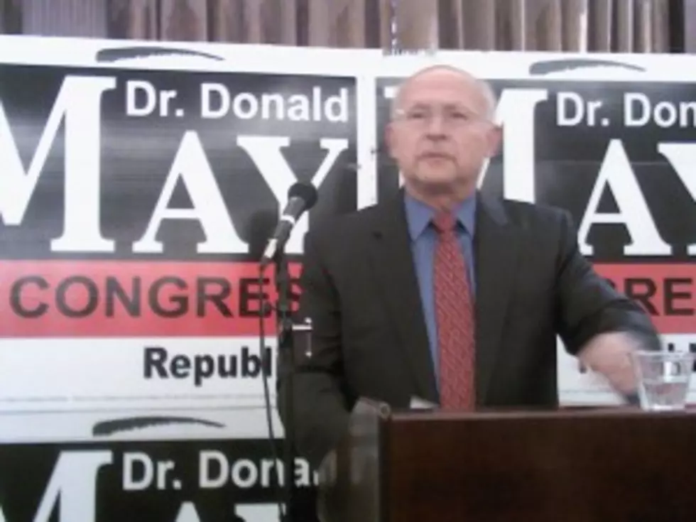 Texas Congressional Candidate Donald May Discusses Campaign [Audio]