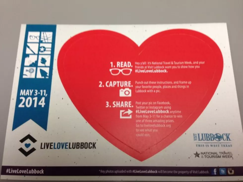 Visit Lubbock Announces &#8220;Live Love Lubbock&#8221; Tourism Campaign And Contest [AUDIO]