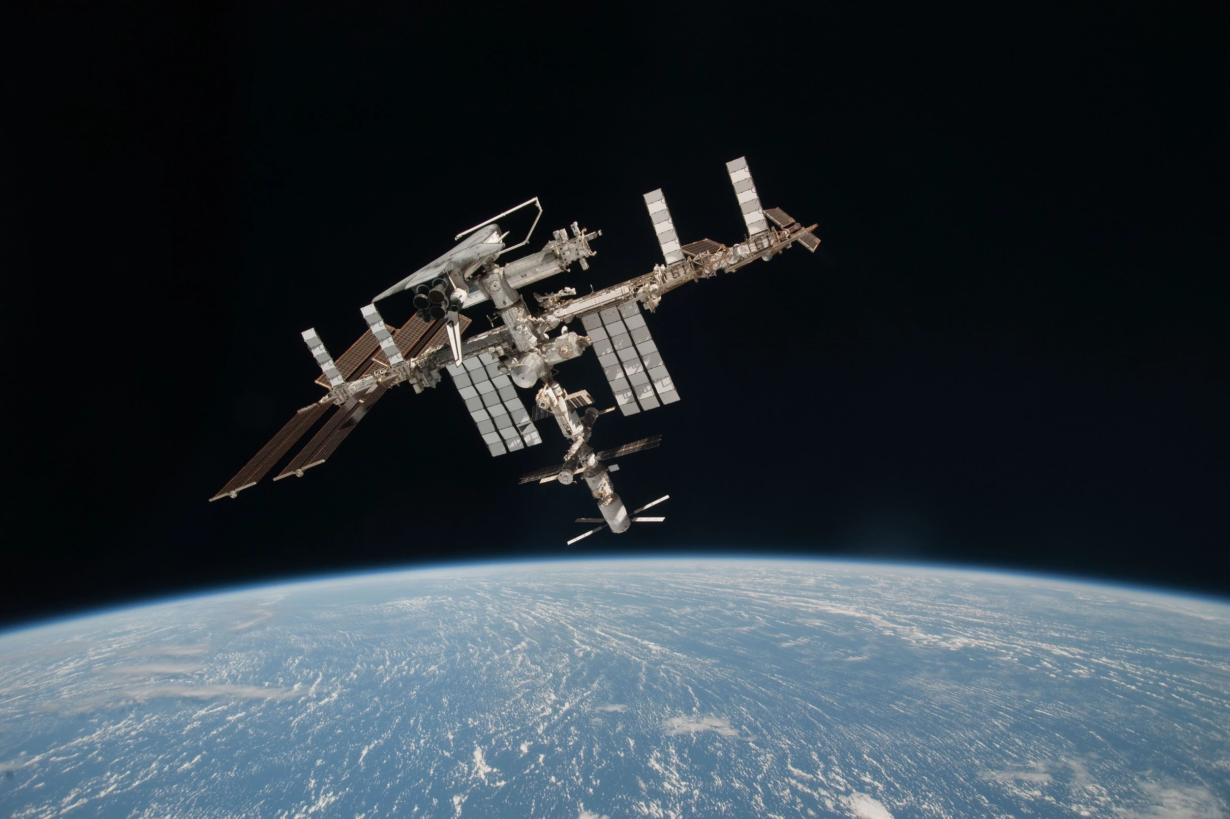 international space station visible