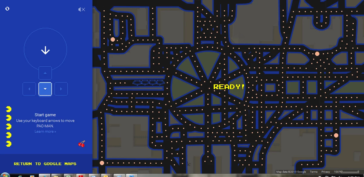 Here's how to play Pac-Man on Google Maps