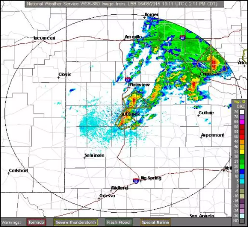 Live Severe Weather Updates for South Plains as Tornado Watch in Effect