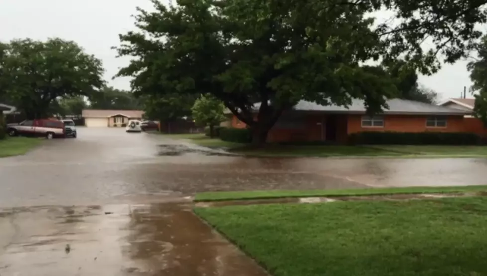 Rainfall Totals from Thursday and Flooding Still Present in Lubbock