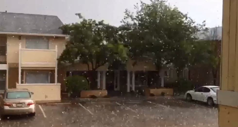 Lubbock Rocked by Hail Storm Tuesday Afternoon [Video]
