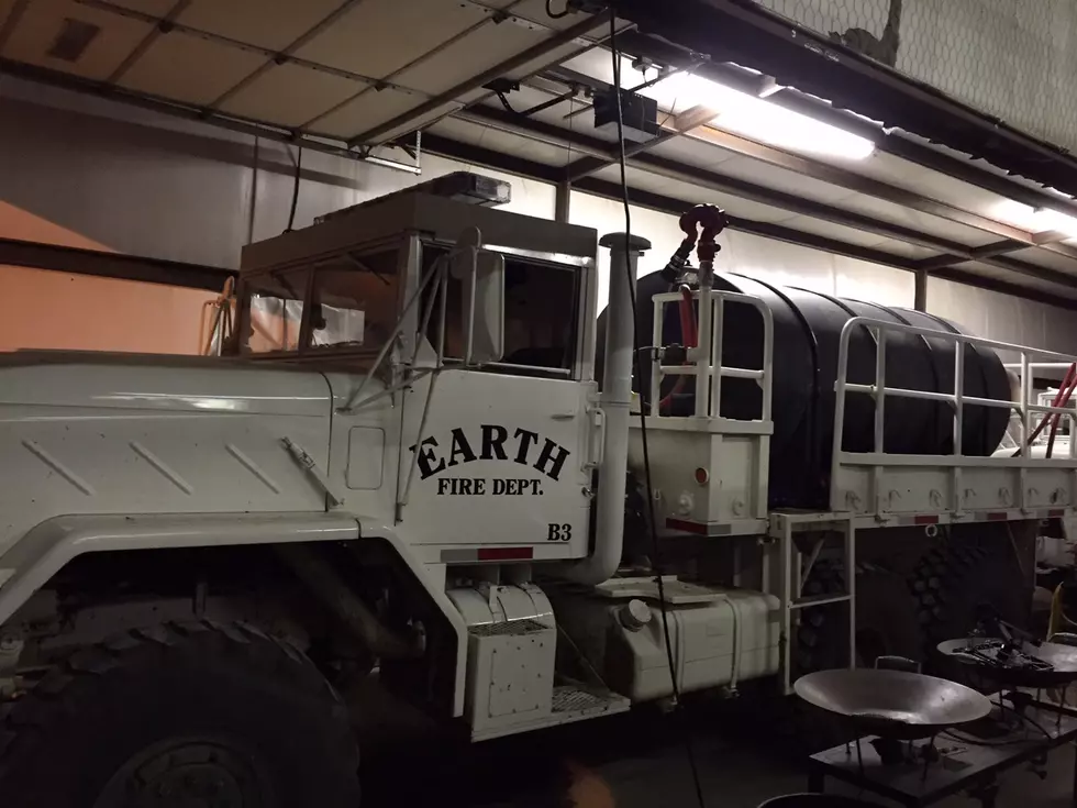 Texas A&M Forest Service Converts Military Cargo Truck into New Firetruck for Earth VFD