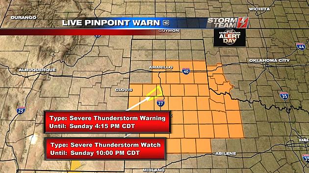 Severe Thunderstorm Watch for Lubbock and South Plains