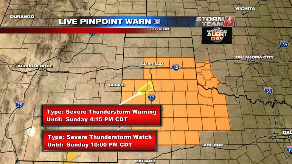 Severe Thunderstorm Watch for Lubbock and South Plains