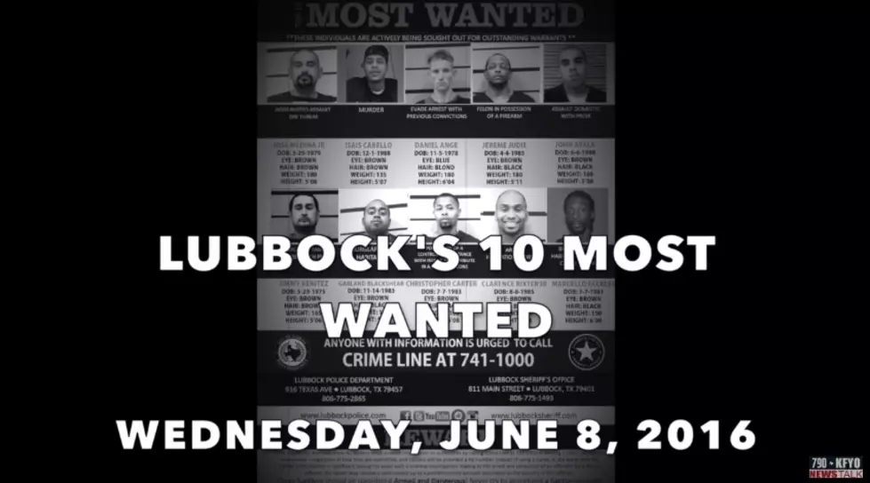 Lubbock's 10 Most Wanted