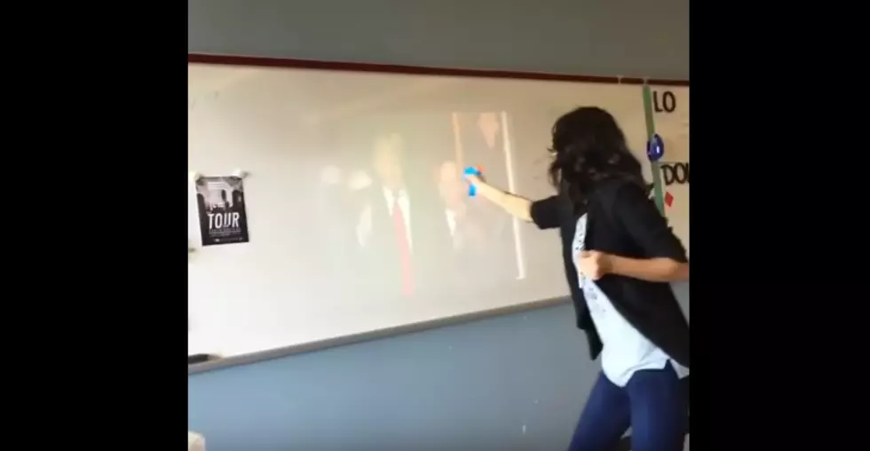 Dallas Teacher Placed on Administrative Leave After Video Shows Her Shooting Trump With Water Gun