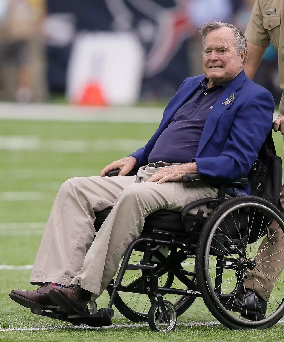 George H.W. Bush Writes Letter To Donald Trump