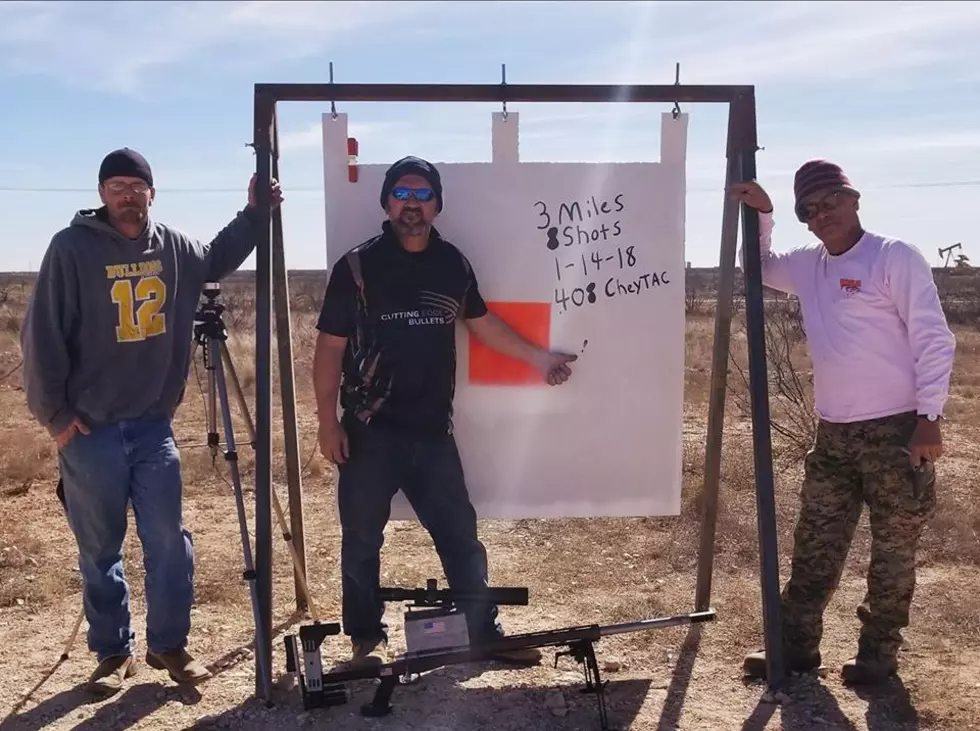 Texas Marksman Breaks Record Distance Shot With 3-Mile Hit On Target