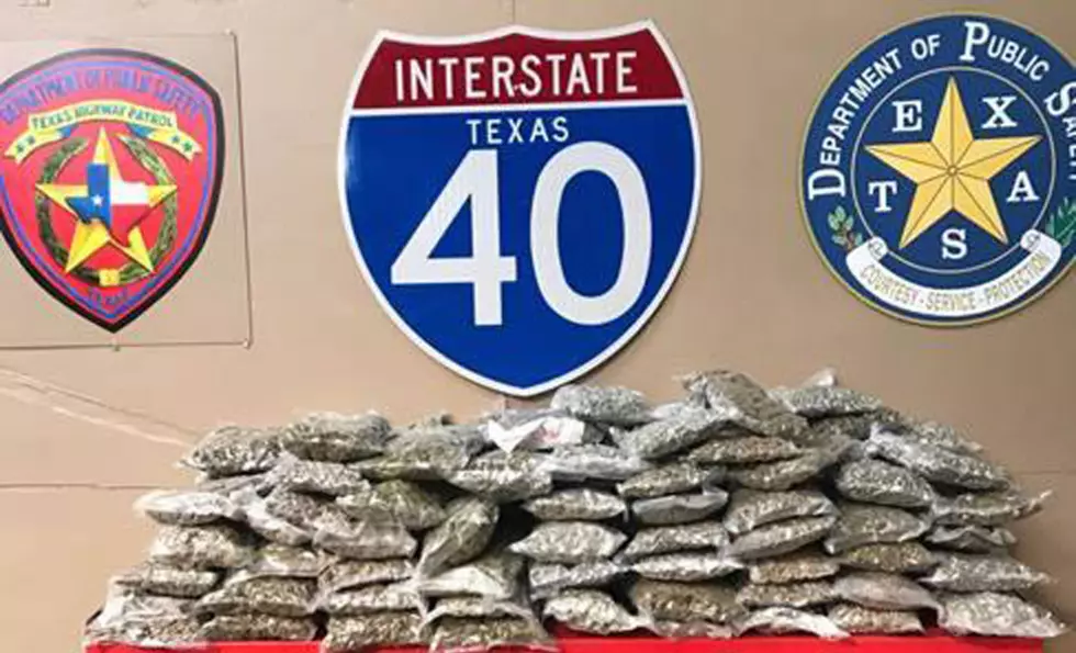 Traffic Stop in Carson County Leads to the Seizure of Over 100 Pounds of Marijuana