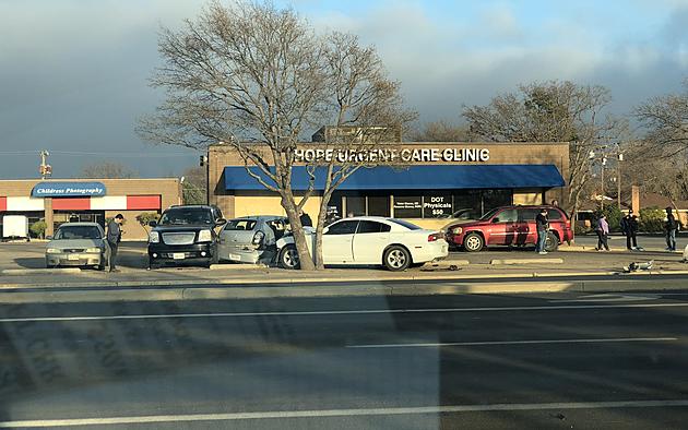 Lubbock Police Respond to Three-Car Accident at Hope Urgent Care Clinic