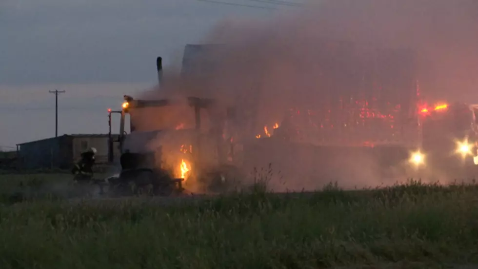 Semi-Truck Fire Results in Temporary Street Closure