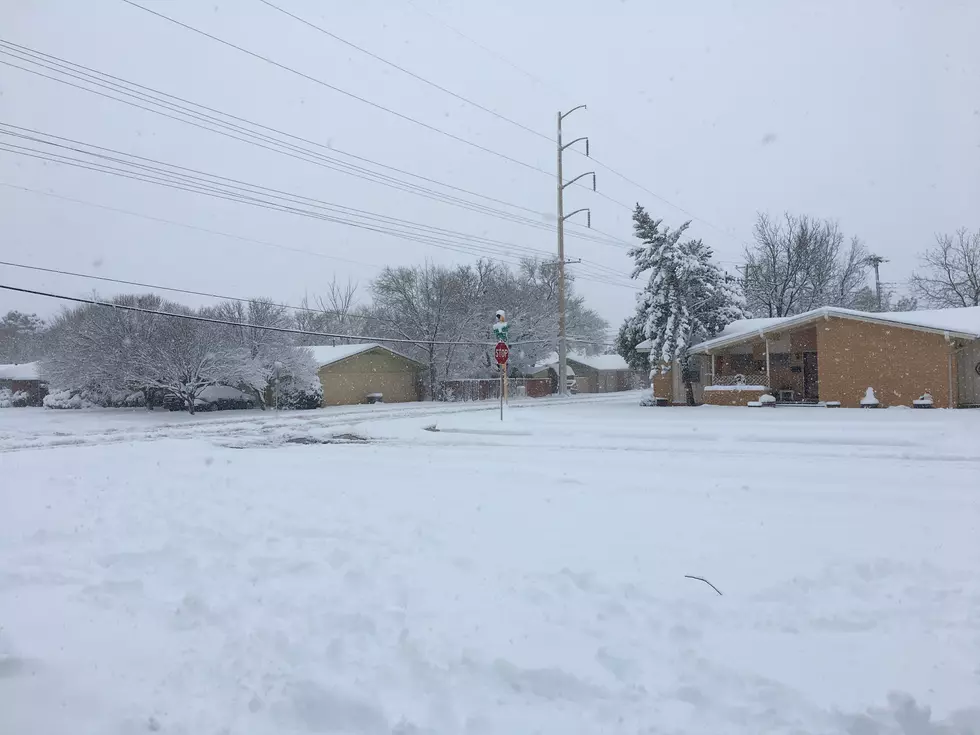 Icy Weather Causes Road Closures in Lubbock