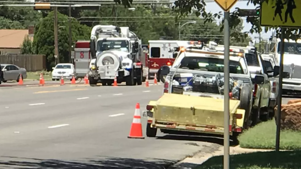 Lubbock Police Close Roads Due to Gas Leak