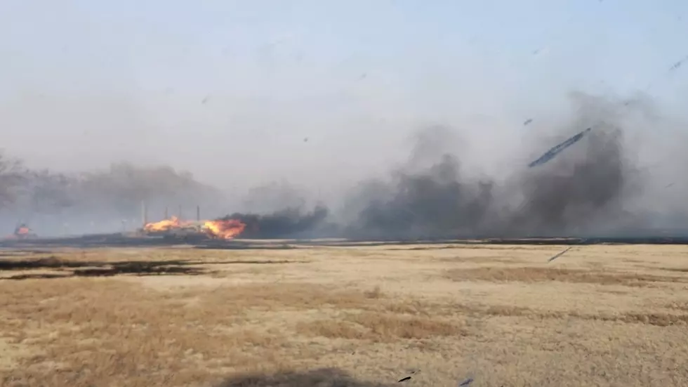 Multiple Fires Break Out Across West Texas Tuesday Afternoon
