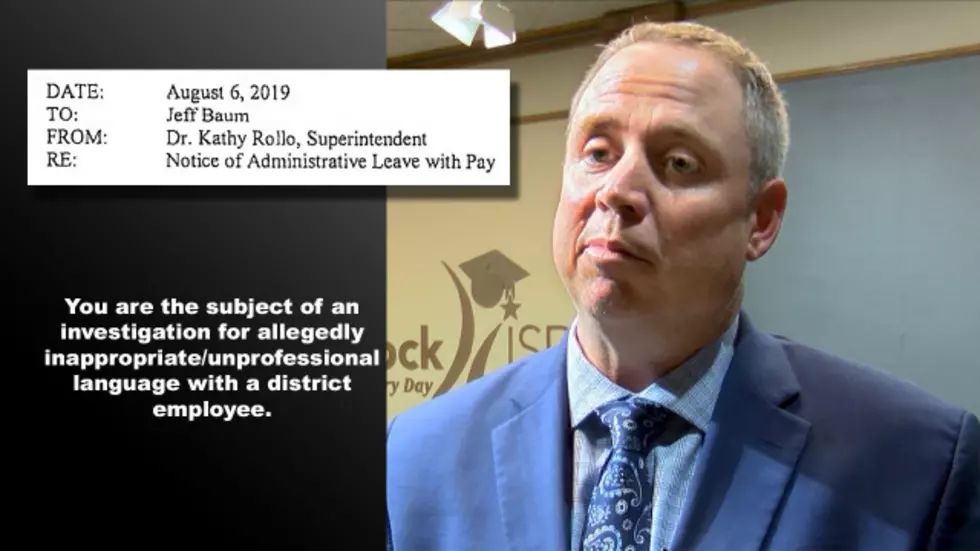 Former Lubbock ISD CFO Jeffrey Baum Reportedly Under Investigation