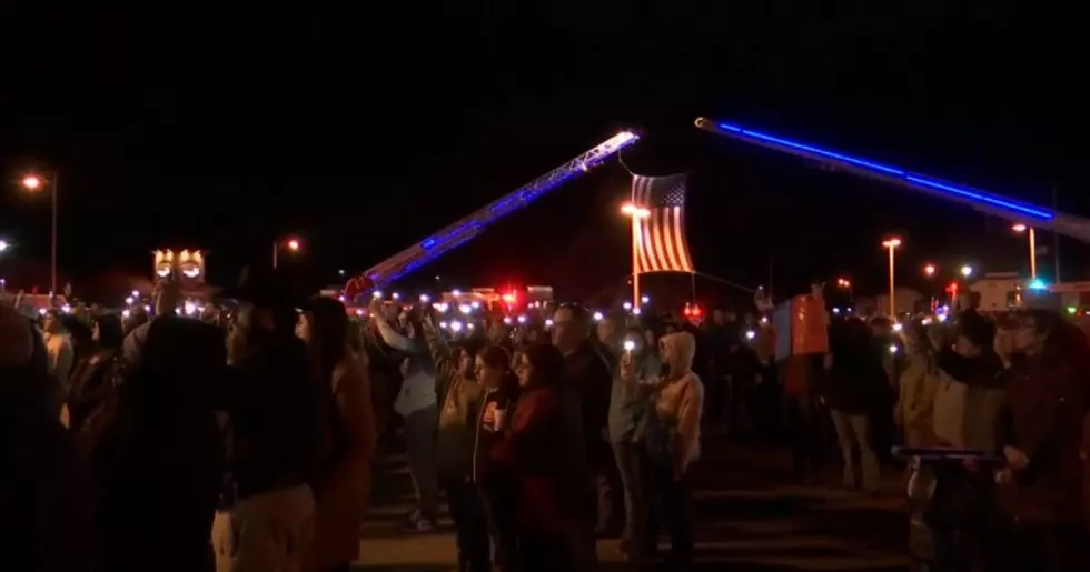 Lubbock Mourns Death of 2 First Responders at Candlelight Vigil