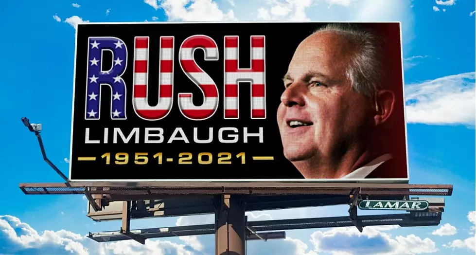 Lamar Advertising Honors Rush Limbaugh With Billboards in Lubbock