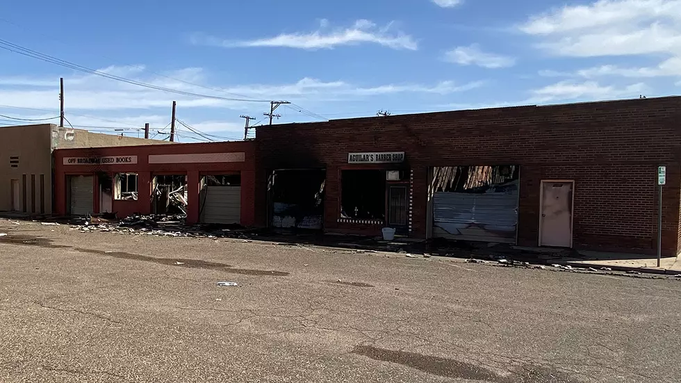 Fire Burns Down 2 Businesses in Downtown Lubbock