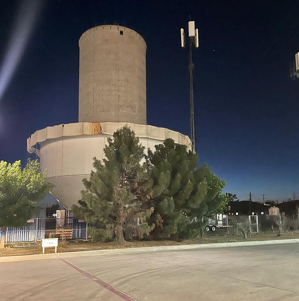 UPDATED: New Water Tower to be Completed Saturday May 15 in Central Lubbock