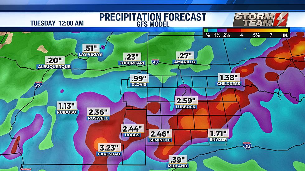 Lubbock Could See Rain, Hail + Cooler Temps This Weekend