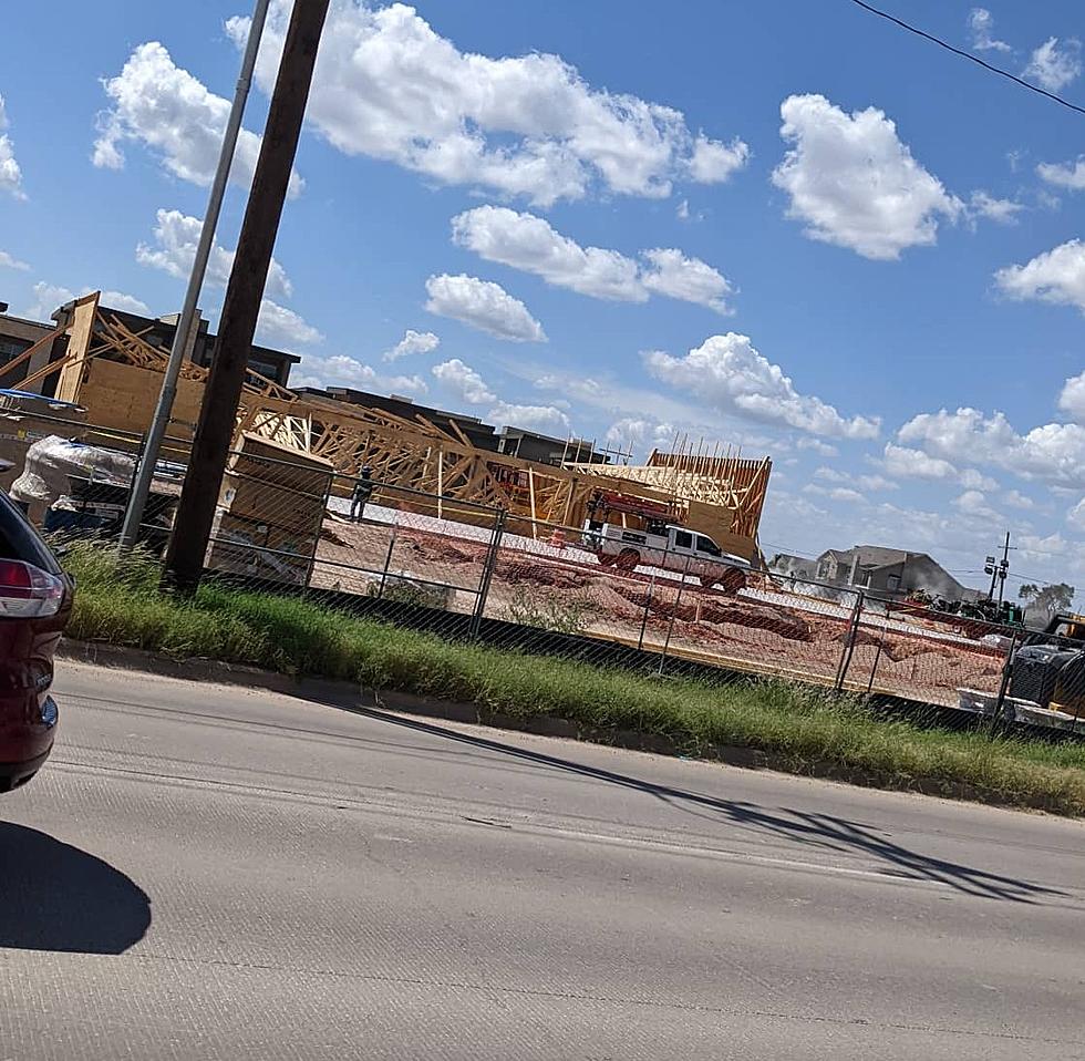 Circle K Convenience Store Under Construction in Lubbock Collapses