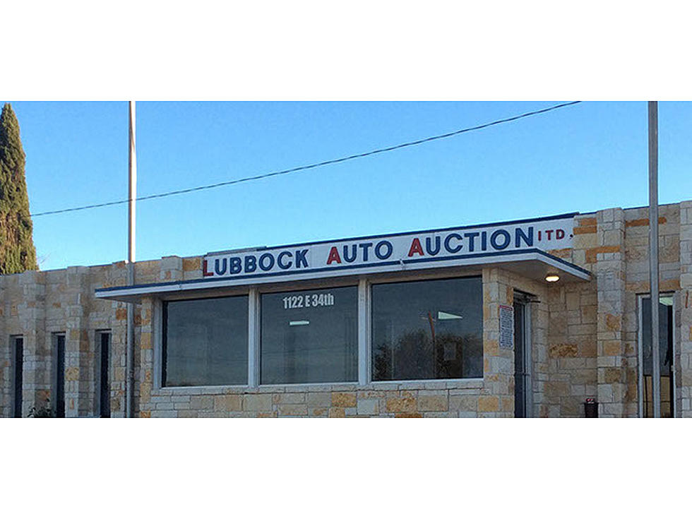 Lubbock Auto Auction Holding Special Charity Auction on Thursday