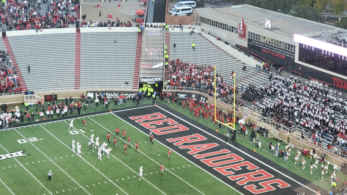 Big 12 Officiating Crew Clears Out Texas Tech Student Sections