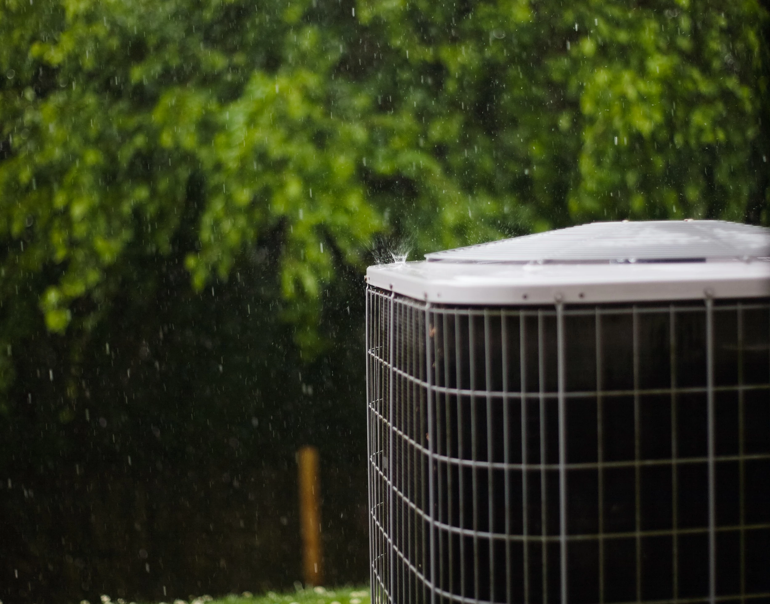 Is Putting an Umbrella Over Your A/C a Good Idea?