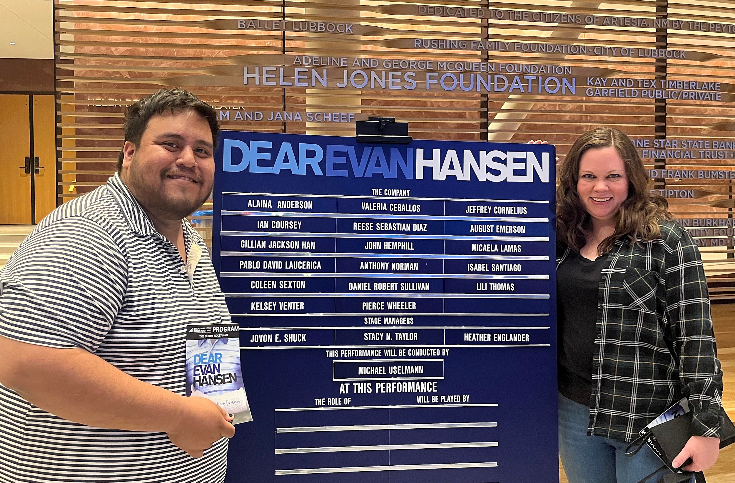 Dear Evan Hansen Ends Lubbock Opening Night With Standing Ovation