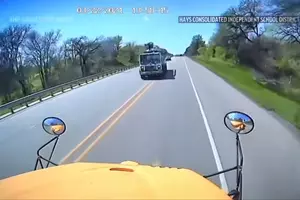 Watch The Frightening Moment When A Cement Truck Hits A Texas...