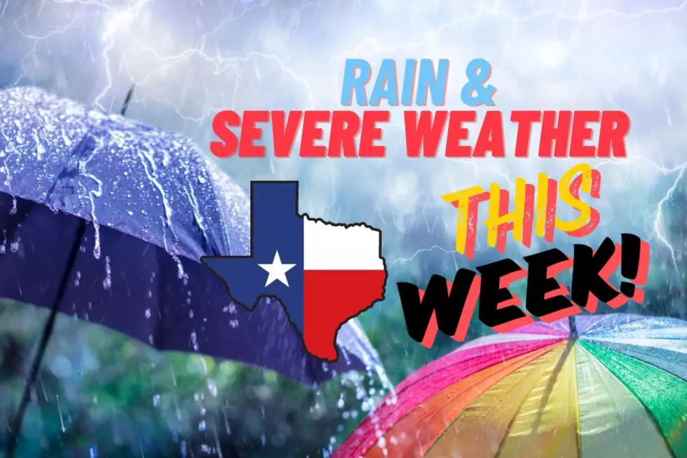 A Week Of Thunderstorms for Lubbock? Rain and Severe Weather Possible