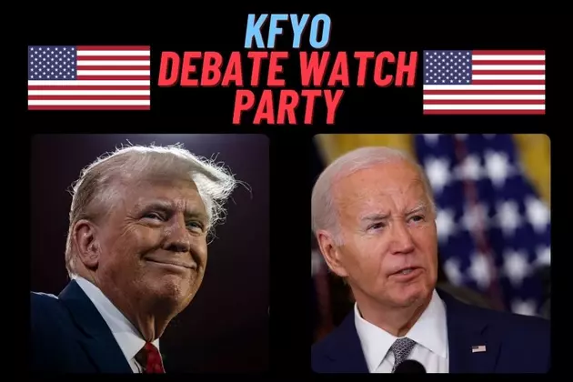 Join KFYO Thursday For The Trump/Biden Debate Watch Party