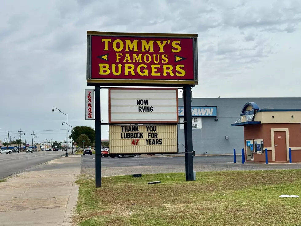 Tommy's Famous Burgers Closes in Lubbock