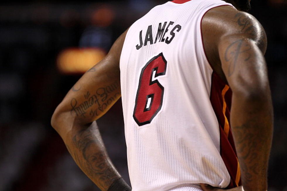 LeBron James Knocks Down Kid in Game of Knock Out [VIDEO]