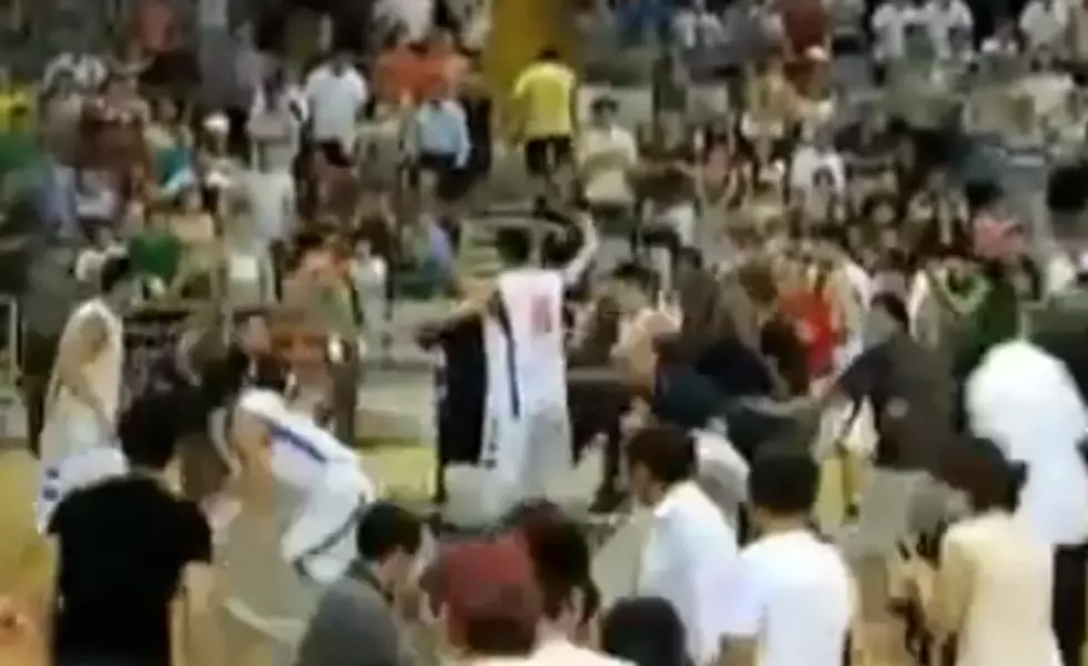China Military Basketball Team and Georgetown Fist Fight in “Friendly Match” [VIDEO]