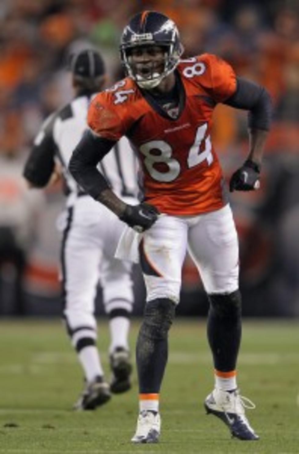 Denver Broncos Deal WR Brandon Lloyd for 2012 Draft Pick