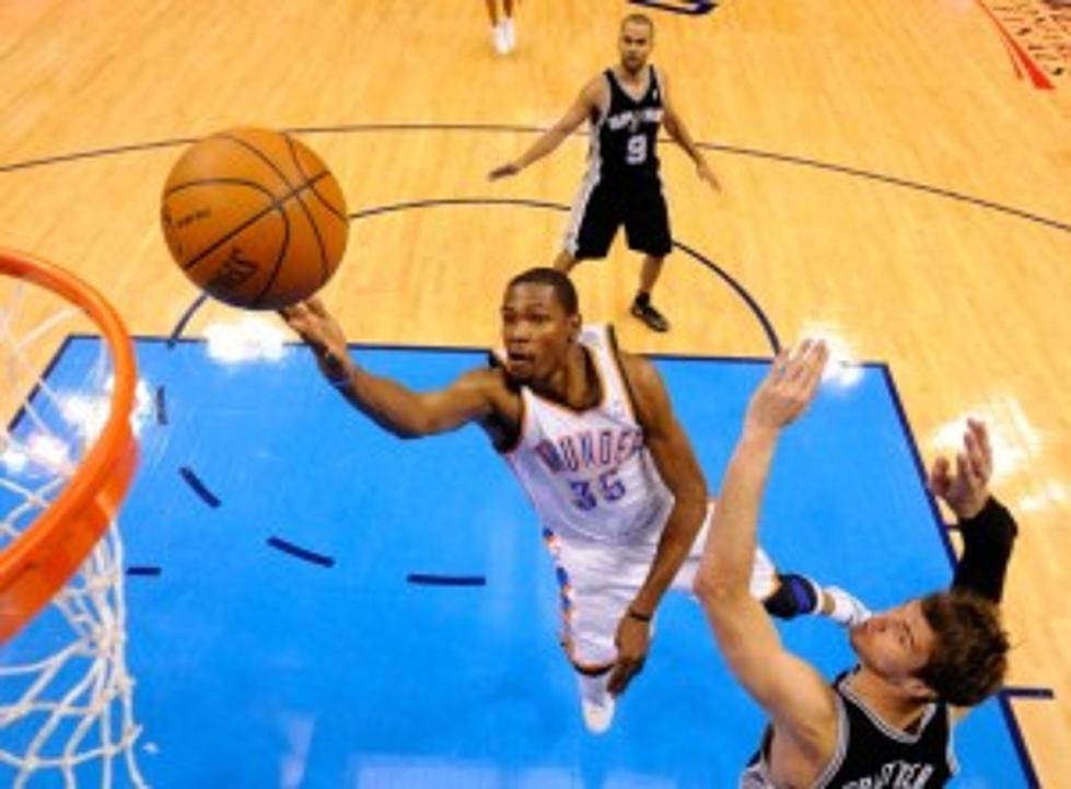 Kevin Durant and the Oklahoma City Thunder Dominate the San Antonio Spurs 102-82