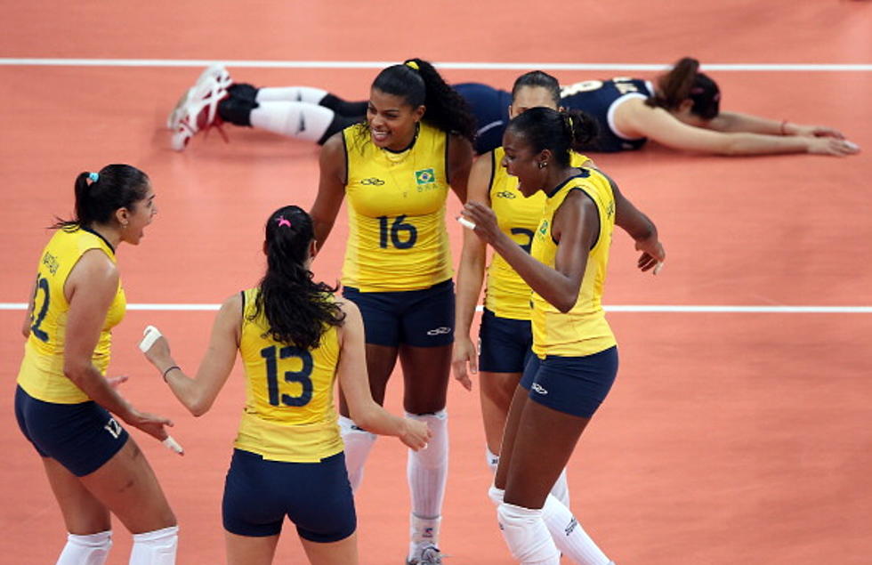Brazil Volleyball Has the Best Save of All Time Vs. South Korea [VIDEO]