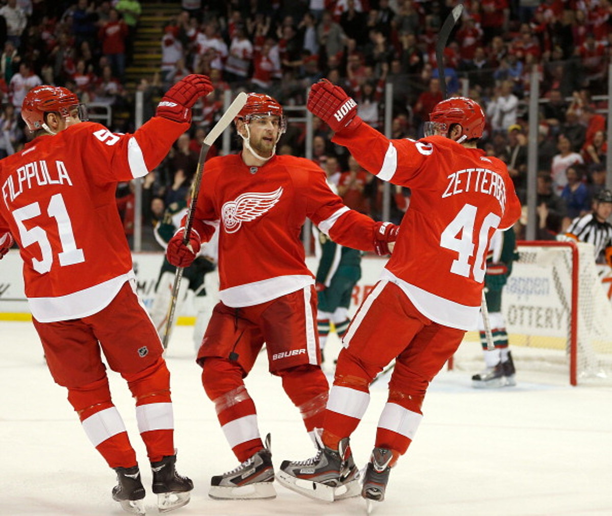 Detroit Red Wings Score Four Unanswered Goals in Win Over Dallas Stars