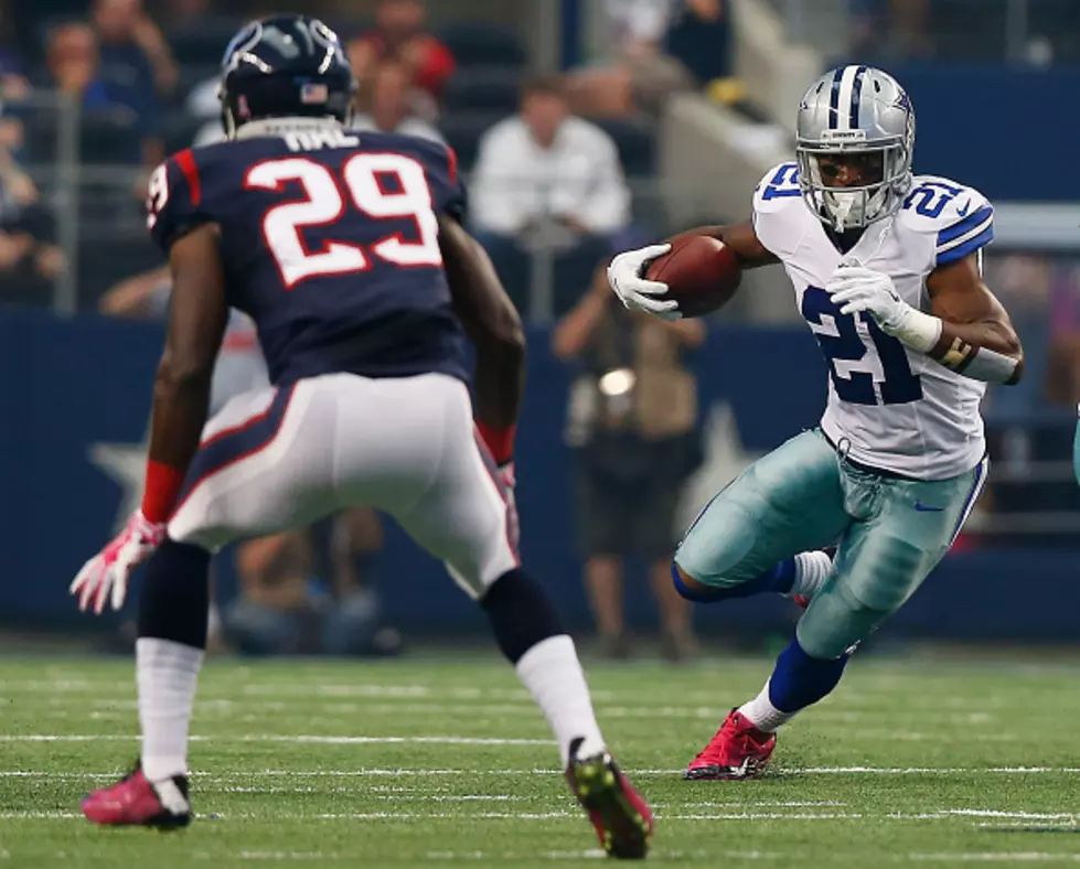 Dallas Running Back Joseph Randle Arrested on Monday