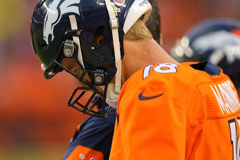 Peyton Manning Benched During Broncos Loss -- Is It the End for Him?