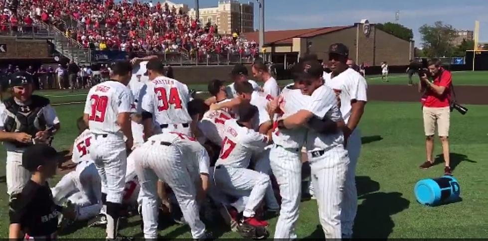 Watch the Texas Tech Baseball Team Go Wild After Earning Spot in College World Series