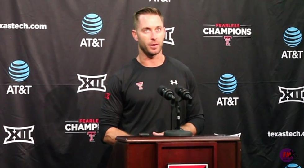 Kliff Kingsbury Reveals Hilarious Way of Knowing Patrick Mahomes Will Be OK [Watch]