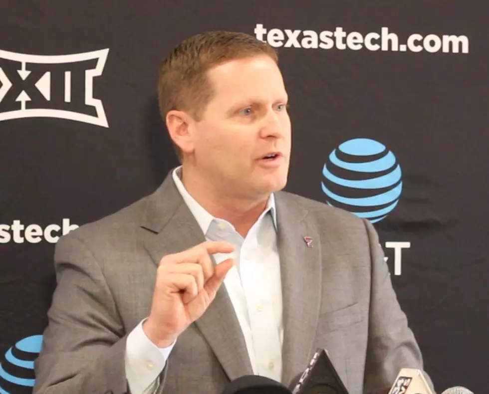 Kirby Hocutt Announces Kliff Kingsbury Will Remain Texas Tech Football Head Coach for 2017