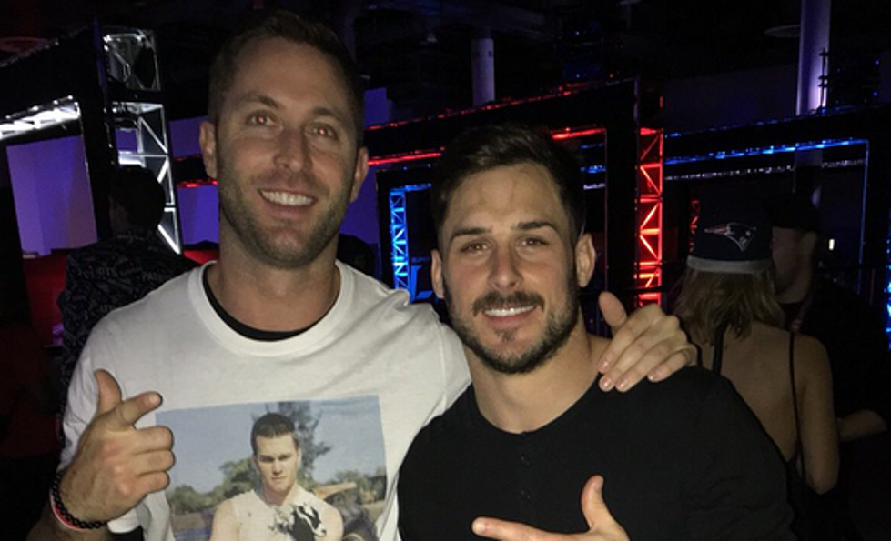 Kliff Kingsbury Celebrates the Super Bowl with Danny Amendola